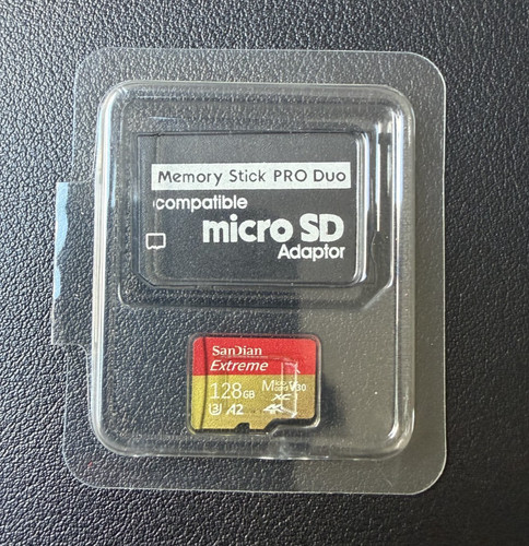 Scheda micro 128gb psp - scheda, +